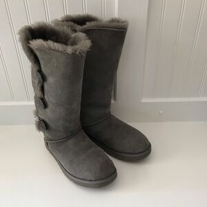 Ugg Gray Bailey Button Tall Women's Boots